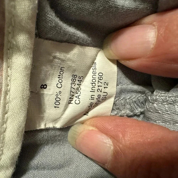 Women’s J Crew Chino Shorts. size 8. - Picture 5 of 5